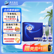 洋河 夢之藍(lán)M3 52度 500ml*2瓶 禮盒裝 綿柔濃香型白酒 