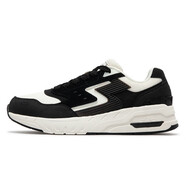 361°運動鞋女2025年秋季全掌橡膠休閑鞋女士耐磨防滑戶外休閑板鞋子 羽毛白/曜石黑 35