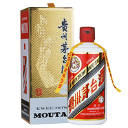 茅臺茅臺【假一罰十】貴州茅臺酒 53度醬香型白酒 飛天茅臺酒 53度 475mL 1瓶 飛天茅臺黃飄帶單瓶