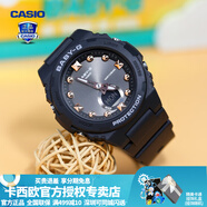 卡西歐（CASIO）【七夕禮物】女手表BABYG多彩夏日BGA-320海洋系運動學生電子表 BGA-320-1APR少女酷黑