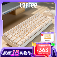 洛斐（Lofree）小翹68豆腐機(jī)械鍵盤無線藍(lán)牙多功能電腦筆記本手機(jī)辦公家用