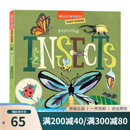 你好科學(xué)小世界 Hello World 英文原版繪本紙板書 Solar System太陽(yáng)系 My Body我的身體 Weather天氣 Dinosaurs恐龍 綠山墻 預(yù)售 Insects 探索昆蟲 