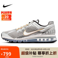 耐克NIKE男子休閑鞋 AIR MAX 2013 運動(dòng)鞋HJ7901-095銀/灰 40
