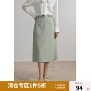 獨束大碼女裝法式小香風(fēng)通勤套裝秋裝新款微胖mm簡約氣質(zhì)時尚套裝 半身裙 XL