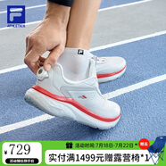 斐樂（FILA）官方男鞋BOA NUVOLE 2路跑鞋夏柔云鞋2運動鞋 杰出白-BA 40