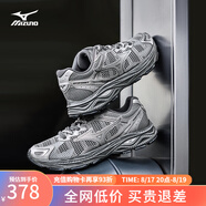美津濃（MIZUNO）【RACER S】軟底輕便運(yùn)動跑步鞋男女同款緩震透氣休閑慢跑鞋 24/野鴿灰 43 (280mm)