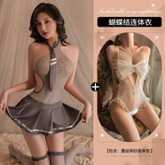 三棲虎情人節戰袍jk床上攻速裙方便辦事衣御姐七夕戰袍炮姐穿搭約會(huì )戰衣 2件裝【學(xué)妹+蝴蝶結連體衣】 情q性的生活超暴 均碼 80-120斤