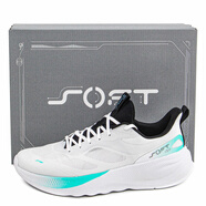 李寧Soft go 2 v4/PLUS 2休閑鞋男2025秋冬新款網(wǎng)面防滑運動(dòng)鞋AGLV091 標準白AGLV091-1 42