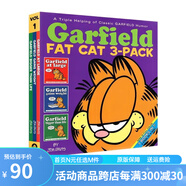 加菲貓英文原版漫畫(huà) 合集 故事三合一 Garfield Fat Cat 3 Pack 經(jīng)典趣味幽默漫畫(huà) 兒童圖畫(huà)故事書(shū) Jim Davis進(jìn)口原版書(shū)籍 綠山墻 加菲貓漫畫(huà) 三合一 1