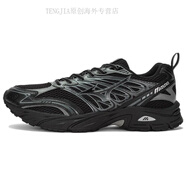 美津濃（MIZUNO）LG 2000 入門(mén)跑鞋舒適 皮革防滑耐磨 低幫跑步鞋 男女款 黑色 37