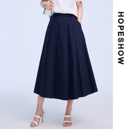 紅袖（hopeshow）半身裙89425131509 深藏青 M