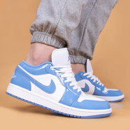 耐克（NIKE）Air Jordan 1 Low AJ1漆皮 北卡藍(lán) 低幫籃球鞋F(xiàn)Z2138-114 FZ2138-114男 40