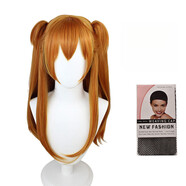 育寶幫明日香cos服全套周邊新世紀福音戰士勝利女神cosplay動(dòng)漫二次元女 假發(fā)【含發(fā)網(wǎng) 均碼 拆封不退不換】 S