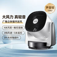 水田空氣循環(huán)扇家用電風(fēng)扇臺(tái)式桌面小型電扇 FSQ-MF08FB-E3（白色 180mm