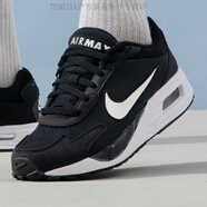 耐克（NIKE）黑武士鞋男鞋AIR MAX減震氣墊跑步鞋透氣休閑鞋 黑白色/DX3666-002 輕便透氣 42.5