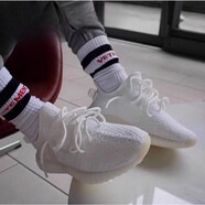 阿迪達斯 （adidas）Yeezy Boost 350 V2 全白純白 黃油 白斑馬侃爺椰子 CP936 純白男女碼 37
