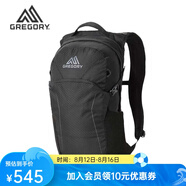 GREGORY格里高利 NANO蜂鳥(niǎo) 男女旅行戶外徒步背包登山包通勤雙肩背包18L 18L-曜石黑