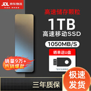小米（xiaomi）固態(tài)移動硬盤1t高速ssd移動固態(tài)u盤大容量存儲顆粒固態(tài)硬盤4t平板通用ssd移動u盤 銀色-標準版 1TB