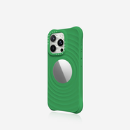 CASETIFY 純色波漾手機殼 MagSafe兼容 硅膠手機殼 適用于蘋果iPhone16/15 Plus/Pro/Max手機保護殼 波漾鏡面-藤蔓綠Magsafe iPhone 16 Pro Ma