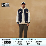 NEW ERA紐亦華MLB棉服男女情侶NY夾克棒球服保暖外套 14117432-海軍藍(lán) 2XL