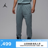 耐克（NIKE）Jordan官方耐克喬丹DRI-FIT男子速干針織長褲秋季籃球衛(wèi)褲FV8609 041飛行員灰/黑 S