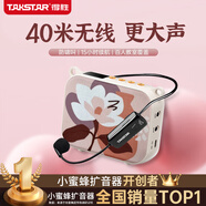 得勝（TAKSTAR）E30W 無線小蜜蜂擴音器教師專用導游喇叭腰掛便攜式國風藍牙小音箱喊話器無線講課麥克風 柔月白