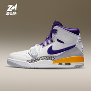 耐克（NIKE）男鞋Air Jordan Legacy 312 AJ312湖人 白紫 男子高幫復古籃球鞋 AV3922-157 40