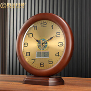 伯莎丹頓座鐘客廳擺件中式高檔家用臺式鐘表玄關(guān)臥室桌面簡(jiǎn)約時(shí)鐘坐鐘擺鐘 大號座鐘【帶日歷】品牌機芯