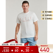 REPLAY男士短袖T恤純棉潮流時(shí)尚休閑百搭印花高街圓領(lǐng)白色2025新款 白色 M （EU）