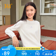 361°衛(wèi)衣女秋冬季加絨外套運(yùn)動(dòng)休閑圓領(lǐng)長袖套頭衫上衣662344801D-1