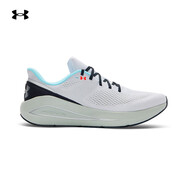 安德瑪（Under Armour）25夏季新款跑鞋Sonic 7男子緩震舒適透氣運動(dòng)跑步鞋3028002 白色103 42.5
