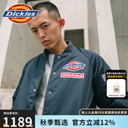 dickies徽章充棉棒球夾克外套 男式插肩袖 厚棉服 棉夾克男 DK007005 海軍藍(lán) L