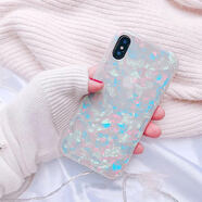 中性光纜適用iphone13手機(jī)殼硅膠15Pro新款SE蘋果16pro保護(hù)套X876 lMD－貝殼彩色 iphnoe6plus/6splus