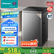 海信（Hisense）波輪洗衣機(jī)全自動(dòng) 9公斤洗衣機(jī) 健康家用租房宿舍金屬機(jī)身一級(jí)能效除螨HB90DC30以舊換新國(guó)家補(bǔ)貼