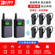 比西特 （Bcity） 511RS無(wú)線講解器一對(duì)多導(dǎo)游講解會(huì)議同聲傳譯系統(tǒng)參觀講解不入耳教學(xué)講解 雙講+200接收器+2個(gè)50位座充+2個(gè)收納箱