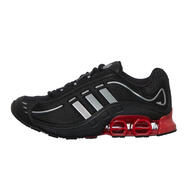 阿迪達斯 （adidas）跑步鞋男緩震回彈TPU中底氣墊防滑耐磨運動鞋 Core Black / Better Scarl 43