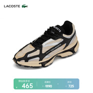 LACOSTE【王一博同款】法國(guó)鱷魚(yú)男鞋2K24系列運(yùn)動(dòng)休閑鞋|47SMA0013 3E8/淺褐色/黑色 44 (280mm) 9.5