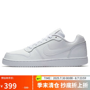 耐克NIKE休閑鞋男子減震EBERNON LOW秋冬運(yùn)動鞋AQ1775-100白44