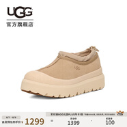 UGG春季男士厚底塔斯曼時(shí)尚休閑鞋 1144096MSDC|芥末籽色/奶油色 43