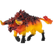 思樂（Schleich S）德國玩具奇幻火焰怪獸埃蘭德大陸動物送男孩兒童禮物 火焰牛