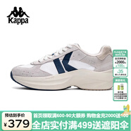 卡帕（Kappa）背靠背板鞋跑鞋男2024新款休閑運動鞋女款K0EY5MM42