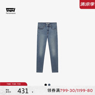 Levi's李維斯冬暖系列24秋季新品女士721緊身高腰牛仔褲