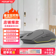 方正（Founder）無線雙模鼠標(biāo) 人體工學(xué)設(shè)計 2.4G無線藍(lán)牙 光學(xué)鼠標(biāo)  適用于筆記本臺式一體機【灰色】