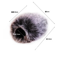 嘉視影鵝頸麥克風(fēng)防風(fēng)罩會(huì)議室話筒毛套海綿套防風(fēng)防噴咪罩套口徑1.5CM 毛毛套*1個(gè)