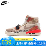 耐克（NIKE） Air Jordan Legacy 312 聯(lián)名AJ312男女新秀白棕休閑籃球鞋 AV3922-126/冬季 41