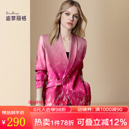 迪菲麗格高級感通勤職業(yè)西裝外套女春2024新款又a又颯短款小西服 圖片色 L