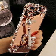 OIMG適用于蘋(píng)果13手機殼女款12/13promax/11水鉆全包xsmax/8plus防摔7/6s潮 珍珠款-玫瑰金-（愛(ài)心指環(huán)） 蘋(píng)果13