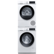 西門(mén)子（SIEMENS）iQ300 10+10kg洗烘套裝 智能除漬 除菌液洗滌 強(qiáng)效除螨 蠶絲被柔護(hù) 羽絨服洗烘 除菌烘100AW+D00W