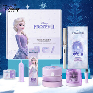 迪士尼（Disney）電動(dòng)文具套裝7件套 小學(xué)生兒童文具電動(dòng)削筆機(jī)橡皮擦鋼筆 生日禮物禮包送女生冰雪奇緣