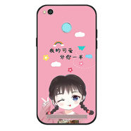 膜鹿堂適用于小米紅米3s手機殼Redmi 3高配版防摔潮男軟套可愛(ài)女情侶磨 紅米3s我的可愛(ài)分你一半